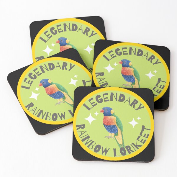 Item preview, Legendary Rainbow Lorikeet Motivational designed and sold by Bright76.