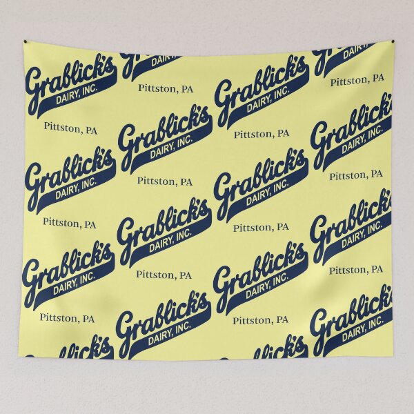Item preview, Grablick's Dairy, Pittston, PA designed and sold by TeeArcade84.