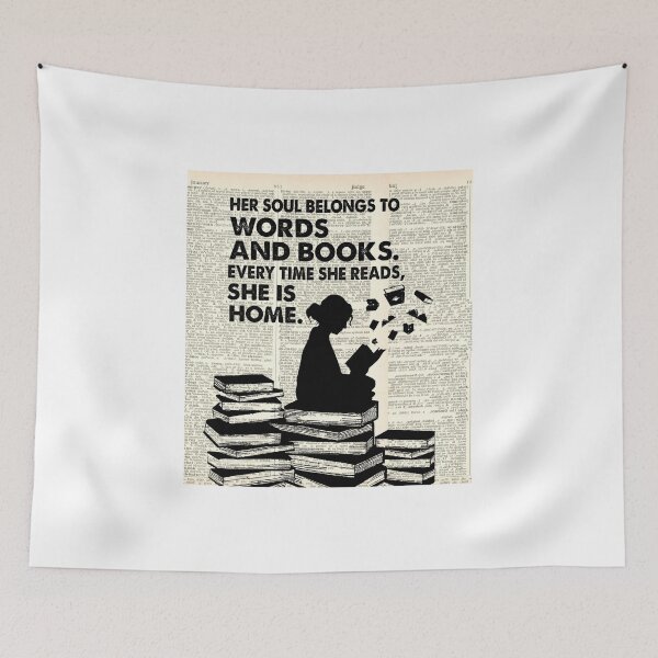 Item preview, Book Is Home Heartbeat Old Paper Style designed and sold by HelmaNowak.
