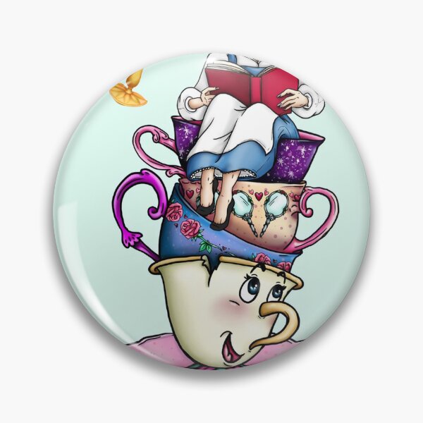 Item preview, Beauty Reading And Mrs. Potts Girl Bookworm designed and sold by HelmaNowak.
