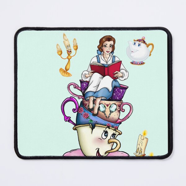 Item preview, Beauty Reading And Mrs. Potts Girl Bookworm designed and sold by HelmaNowak.