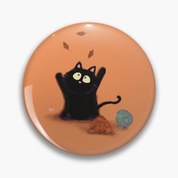 Item preview, Smudge and Bean Chase the Autumn Leaves designed and sold by mwkairos.