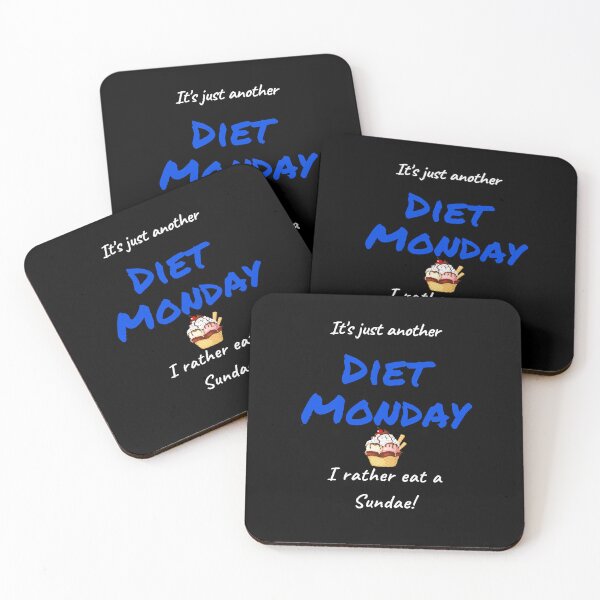 Item preview, Just Another Diet Monday designed and sold by CHADHAIR.