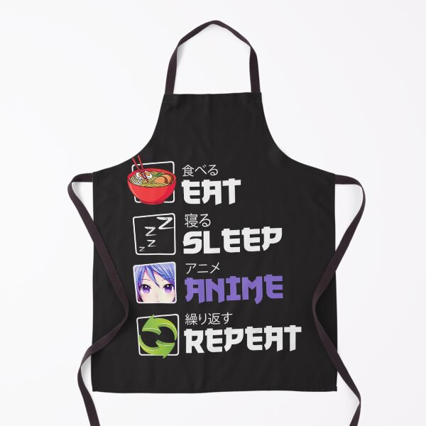 Item preview, Fun Eat Sleep Anime Repeat Anime Japan Manga Gift designed and sold by lameydommert.