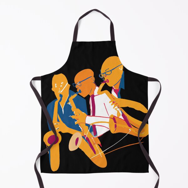 Item preview, Abstract Saxophone Trio Print designed and sold by ThePurpleMelon.