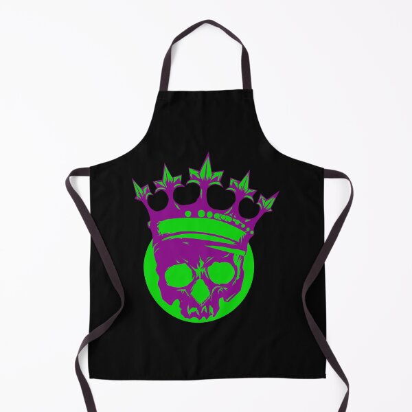 Item preview, 80s, retro, neon, skull, skull king, king, neon skull, bright, spring designed and sold by SavageLegion.
