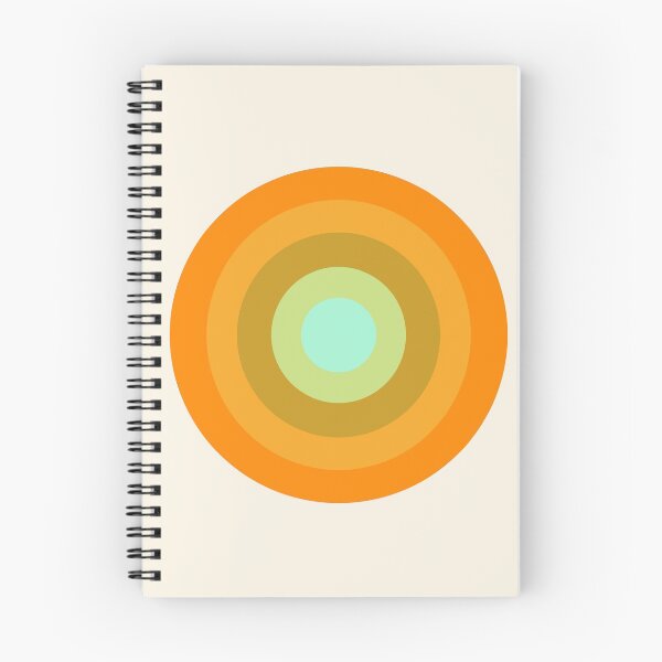 Item preview, Slammin' - retro vibes 1970s style throwback bullseye circle infinity 70's by Seventy Eight designed and sold by 78designs.