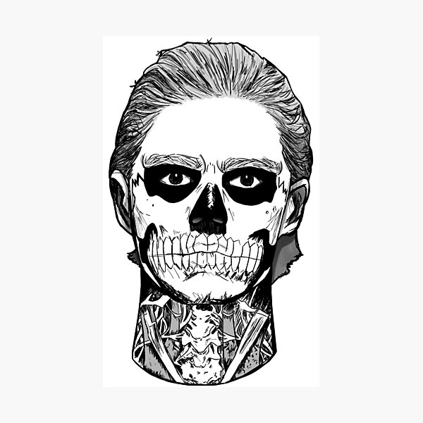 Skull Boy. Photographic Print