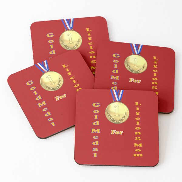 Item preview, Gold Medal for Lifelong Mom designed and sold by Redwil1.