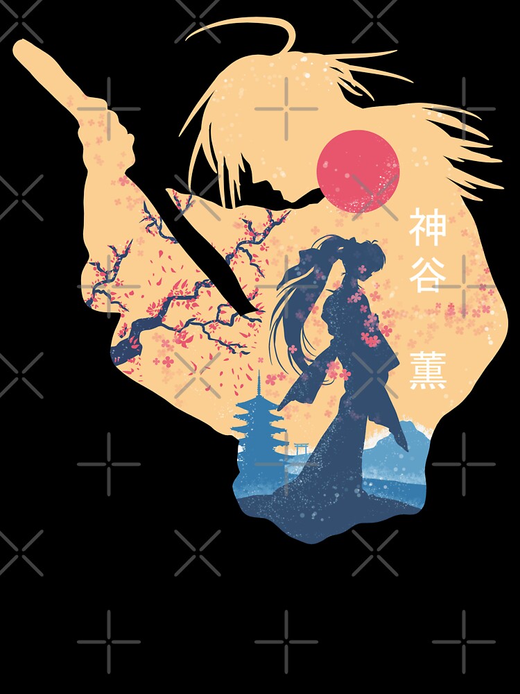 Download Rurouni Kenshin In Black Kimono Wallpaper