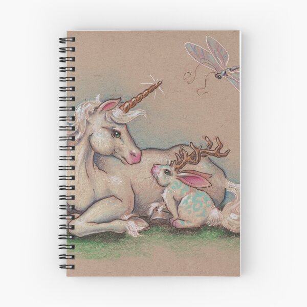Item preview, Meeting of the Mythological - Unicorn and Jackalope designed and sold by justteejay.