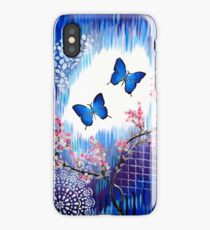 Blue Butterflies iPhone Case/Skin