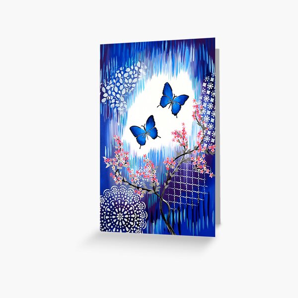 Item preview, Blue Butterflies designed and sold by CateJacobs.
