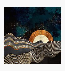 Gold & Silver Fields Photographic Print