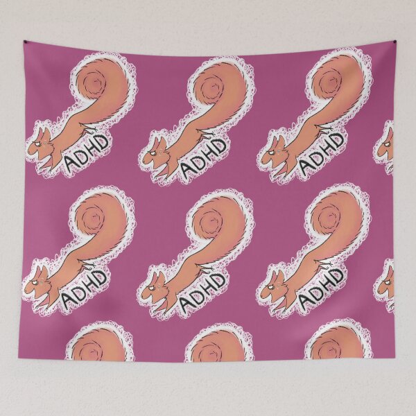 Item preview, ADHD Squirrel designed and sold by gabapple.