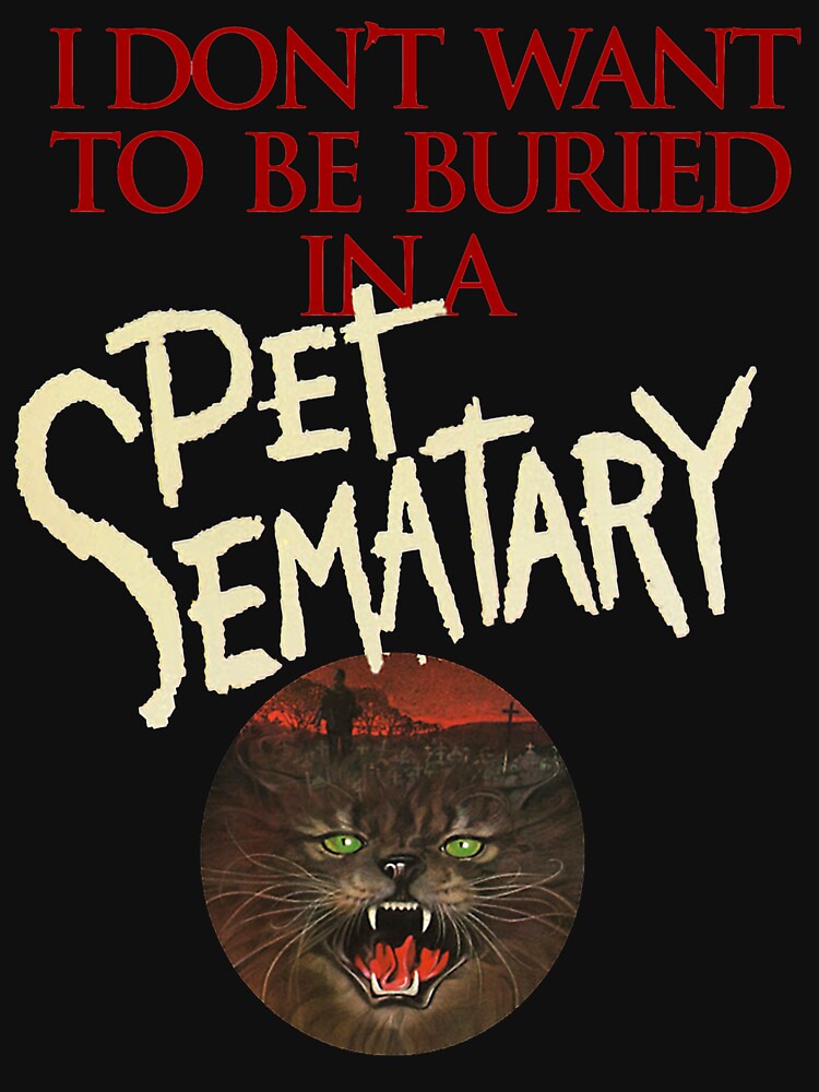 ramones pet sematary t shirt