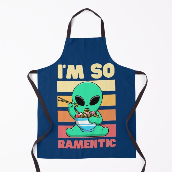 Item preview, I'm so Ramentic: Alien Loves Ramen designed and sold by Keep Smiling.