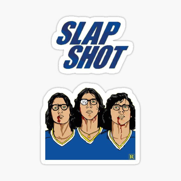 Hanson brothers slap shot! classic t shirt Sticker for Sale by