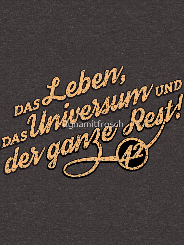 Thumbnail 7 von 7, Essential T-Shirt, Leben, Universum und der Rest designt und verkauft von dynamitfrosch.