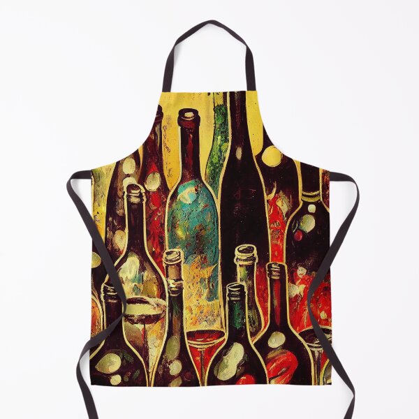 Item preview, Wine Bottles - Art Canvas - Poster designed and sold by lapart.