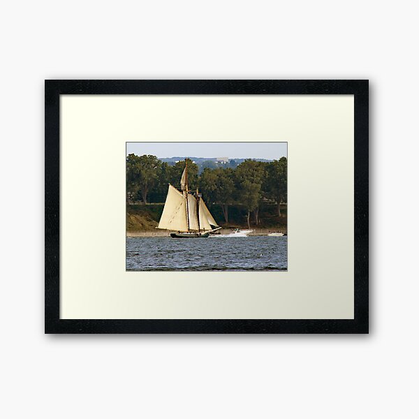 Item preview, Voilier blanc, lac Érié designed and sold by Susan Weber-Tacey.