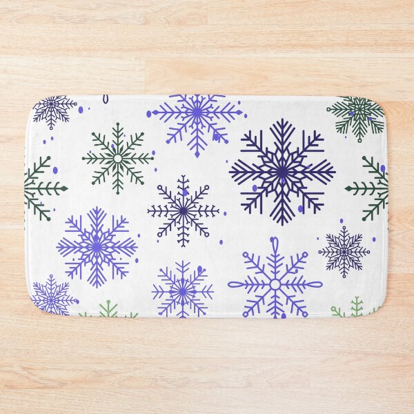 Item preview, snowflakes falling during christmas night designed and sold by huape.