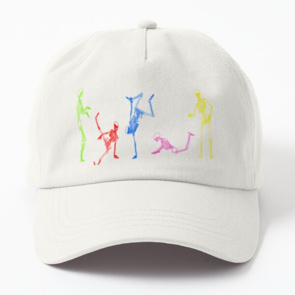 Item preview, Funny Neon Old School 80s Retro Break Dancing Skeletons  designed and sold by Bored Imagination .