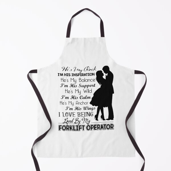 Item preview, I Love Being Loved By My Forklift Operator designed and sold by UnknownArtistt.