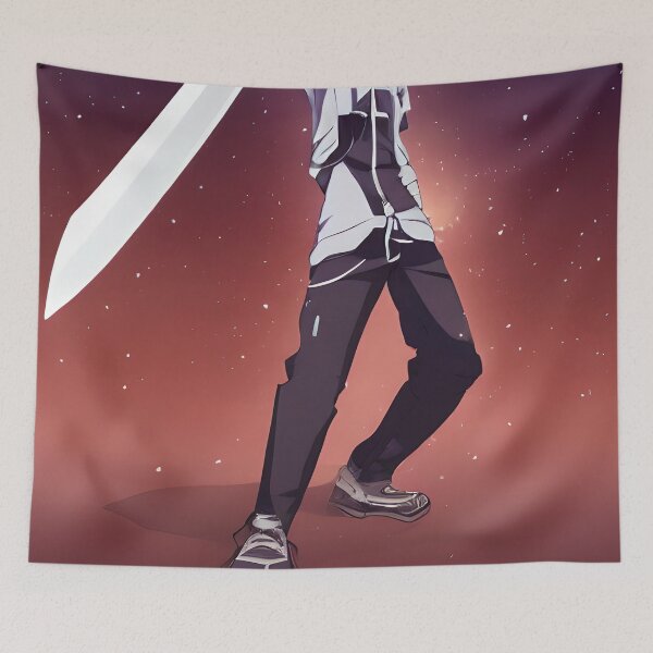 Item preview, Anime boy with sword designed and sold by HellsBrew.