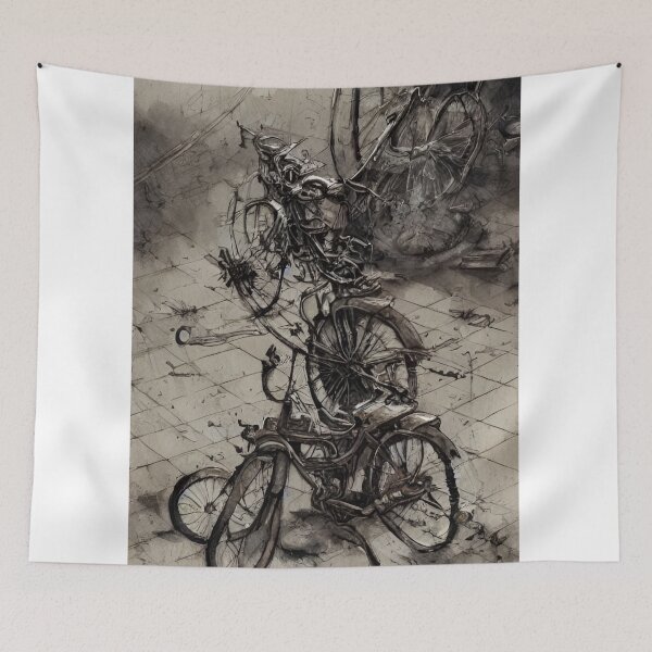 Item preview, Bicycle Boneyard #16 designed and sold by BryanWhipple.