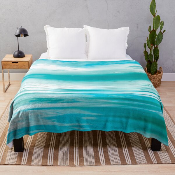 Item preview, Turquoise Waves designed and sold by PotluckPrints.