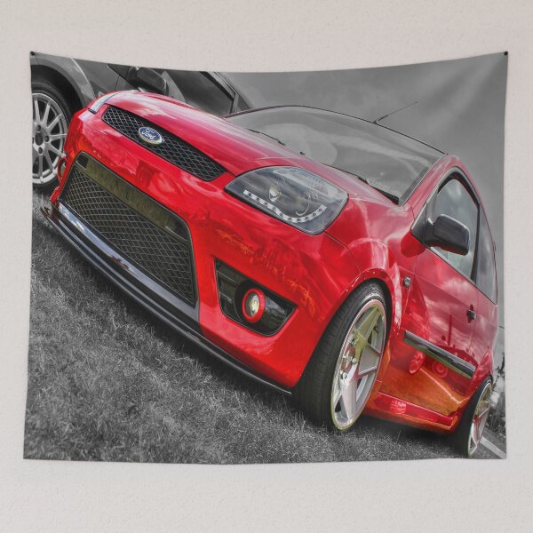 Item preview, Red Mk6 Special Edition Fiesta designed and sold by Vicki Spindler (VHS Photography).