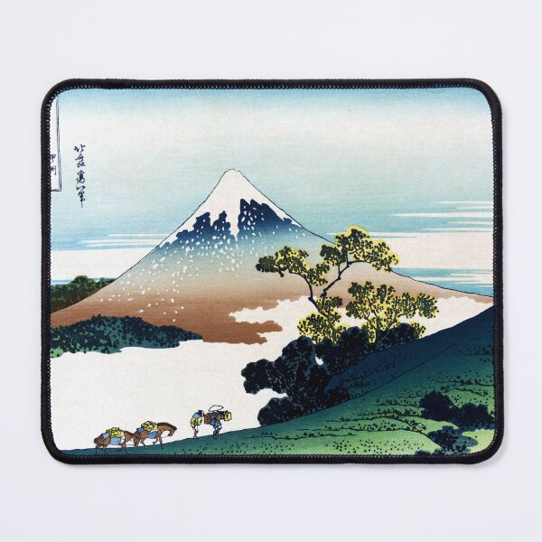 Item preview, The Inume Pass in Kai Province by Katsushika Hokusai designed and sold by Takeda-art.