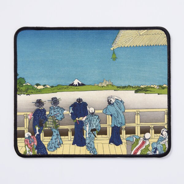 Item preview, Sazai Hall of the Five Hundred Arhat Temple by Katsushika Hokusai designed and sold by Takeda-art.
