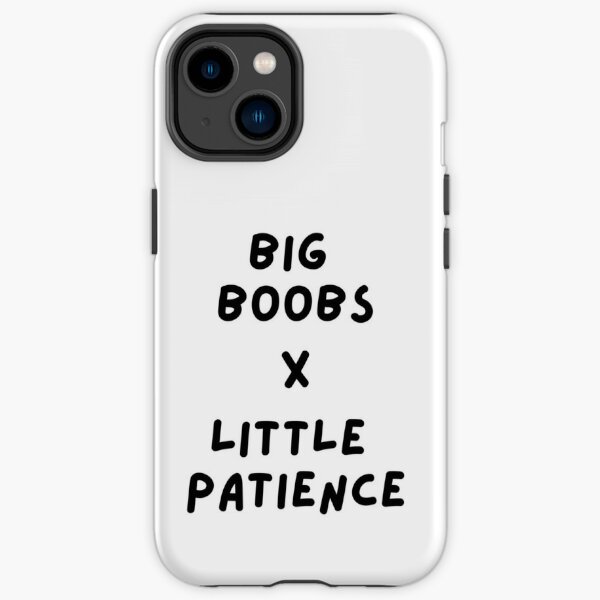 Big Booty X Little Patience Cute Funny Womens Teen Girl Tops Tee