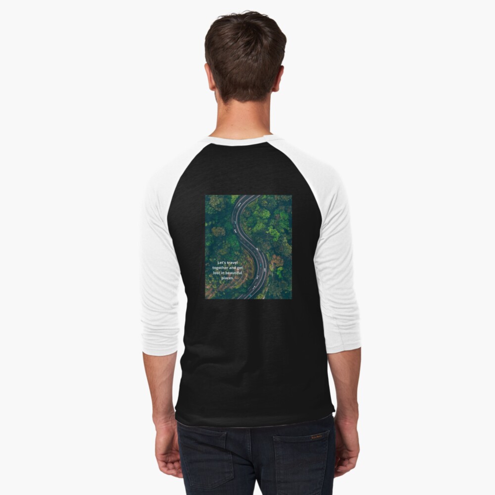 Item preview, Baseball ¾ Sleeve T-Shirt designed and sold by zubiaqureshi.