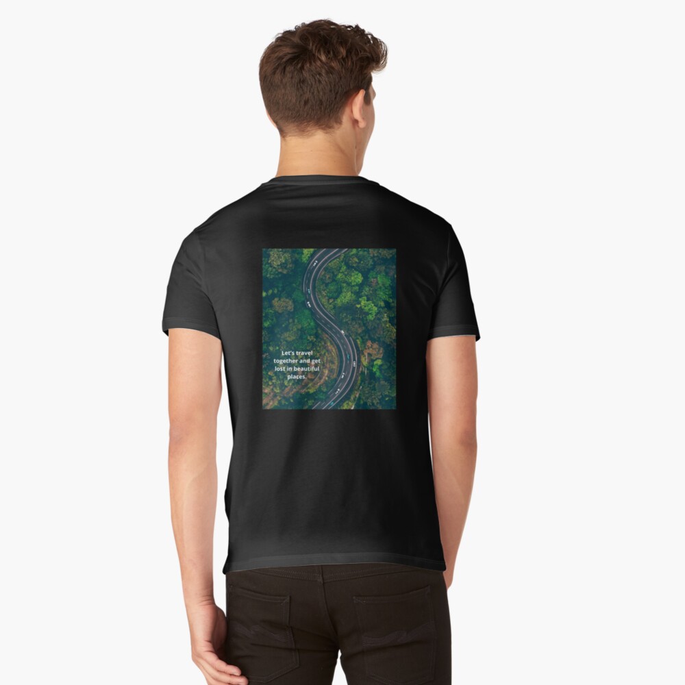 Item preview, V-Neck T-Shirt designed and sold by zubiaqureshi.