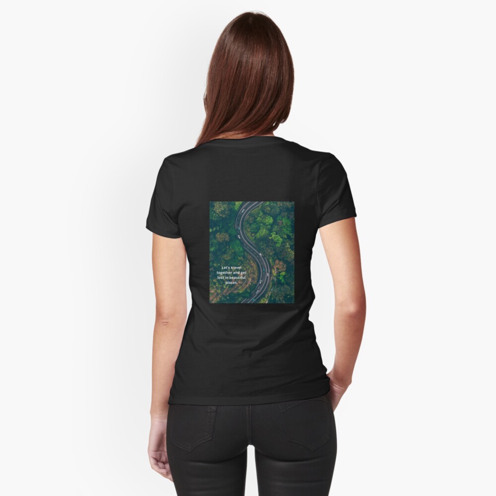 Item preview, Fitted T-Shirt designed and sold by zubiaqureshi.