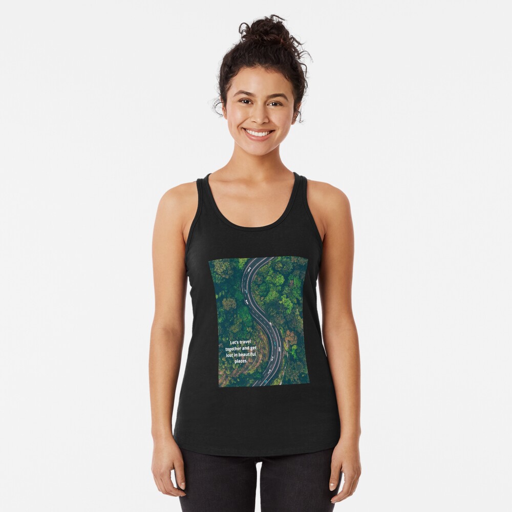Item preview, Racerback Tank Top designed and sold by zubiaqureshi.