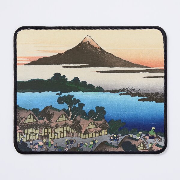 Item preview, Dawn at Isawa in Kai Province by Katsushika Hokusai designed and sold by Takeda-art.