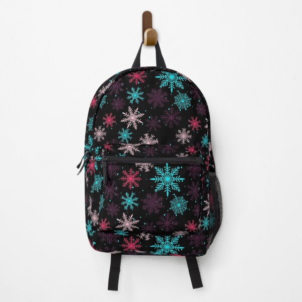 Item preview, colored snowflakes falling in winter designed and sold by huape.