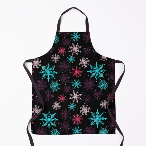 Item preview, colored snowflakes falling in winter designed and sold by huape.