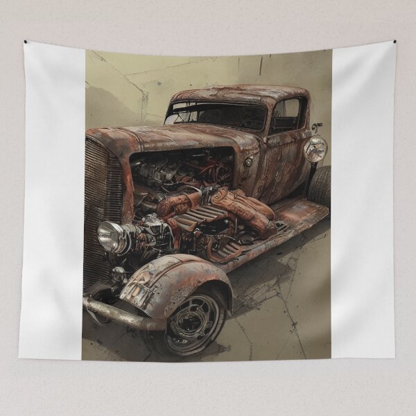 Item preview, Hotrod Boneyard #1 designed and sold by BryanWhipple.