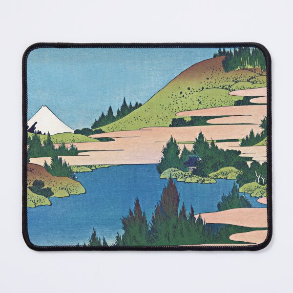 Item preview, The lake of Hakone in Sagami Province by Katsushika Hokusai designed and sold by Takeda-art.