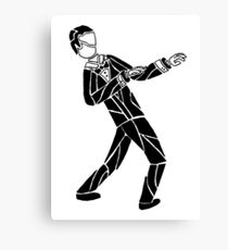 Tux Canvas Print