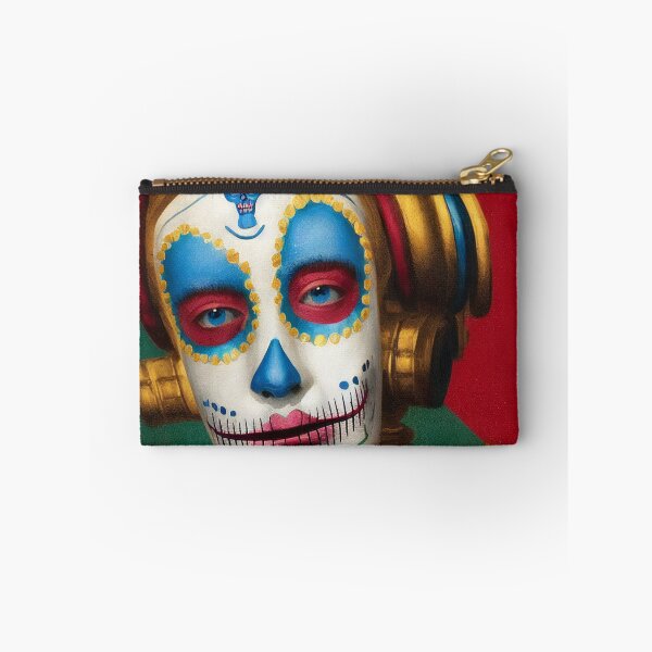 Item preview, Retro colorful catrina designed and sold by Omar Lopez-Rincon.