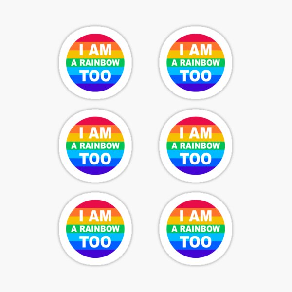 "Rainbow Pride Stickers" Sticker for Sale by KawaiiDreamland Redbubble