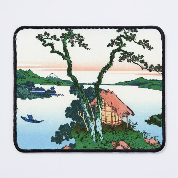 Item preview, Lake Suwa in Shinano Province by Katsushika Hokusai designed and sold by Takeda-art.