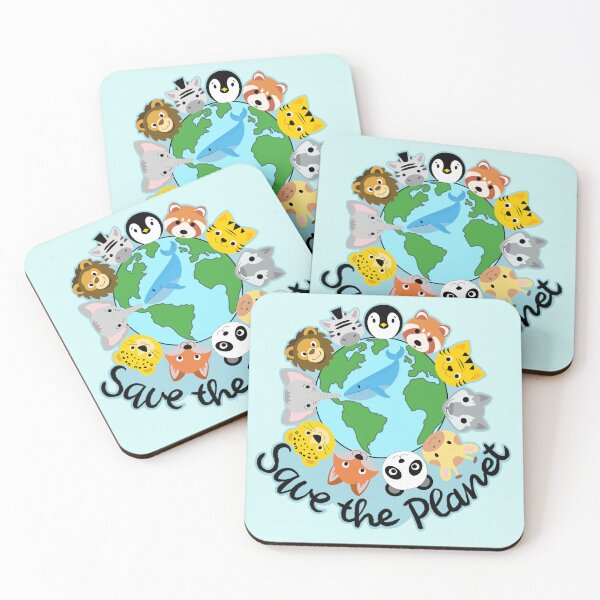 Item preview, Save the planet! Save the animals! designed and sold by IdinDesignShop.