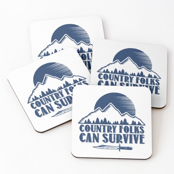 Item preview, Country Folks can survive     designed and sold by Salihhocker.
